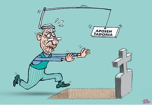 Aposentadoria só aos 70 anos!