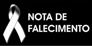 NOTA DE FALECIMENTO