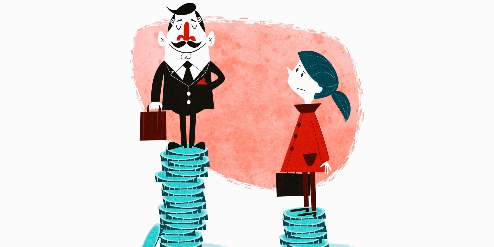 Mais 100 anos de desigualdade salarial