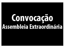 ASSEMBLEIA EXTRAORDINÁRIA ESPECÍFICA