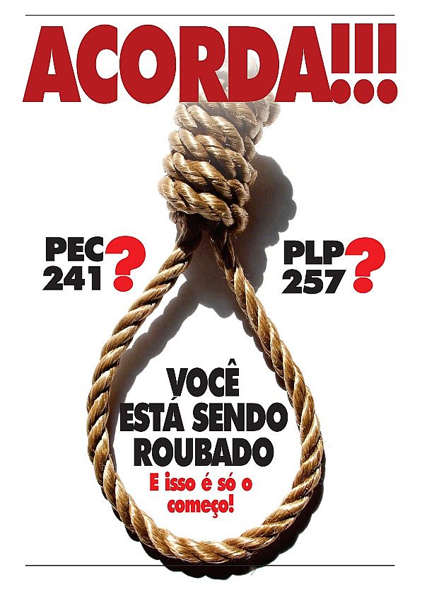 Protestos pela votação final da PEC 55