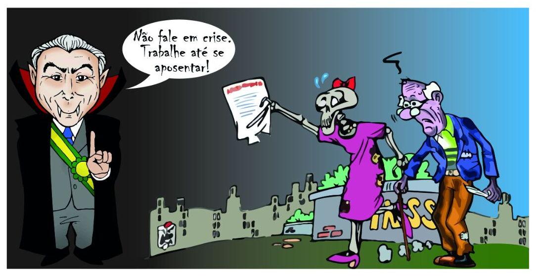 Aposentadoria de Temer: a pior do mundo