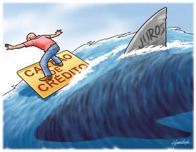 Taxa do cartão só aumenta