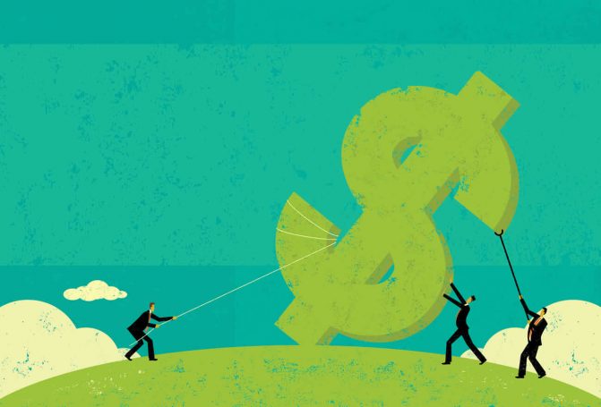 No mundo, são poucos com muito dinheiro