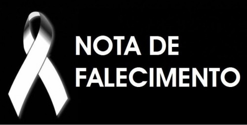 NOTA DE FALECIMENTO