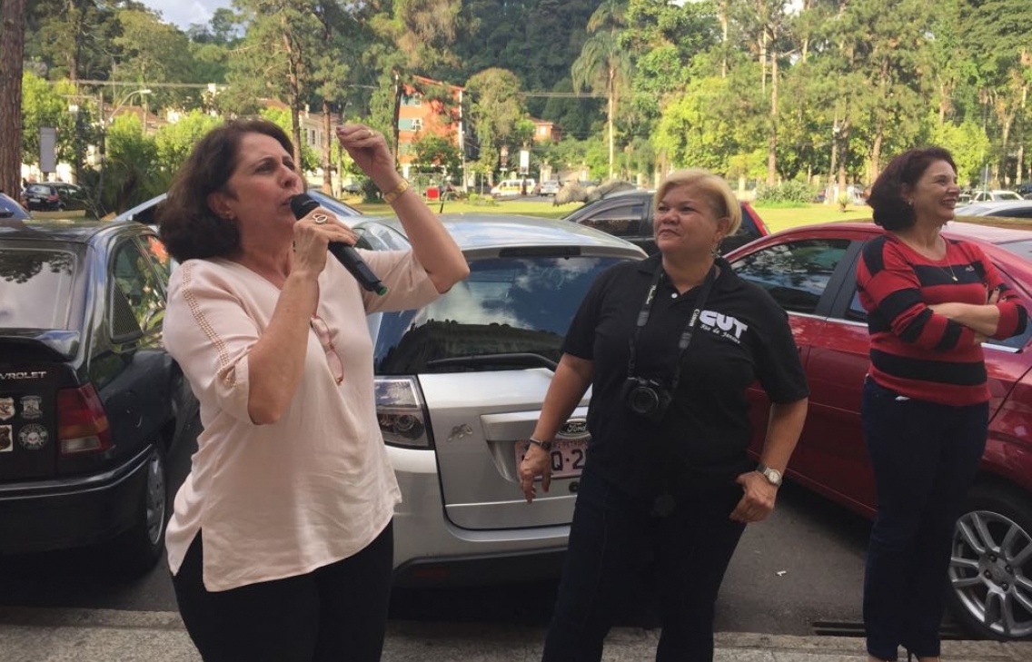 Profissionais da Saúde fazem manifestação