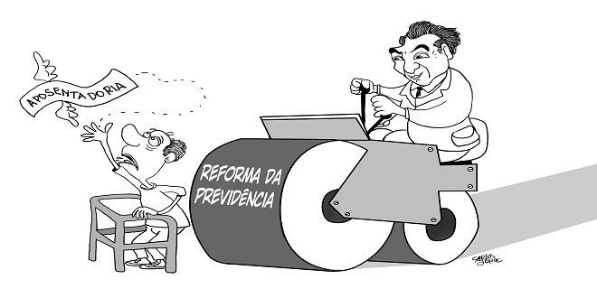 REFORMA DA PREVIDÊNCIA - Brasileiros só perdem!