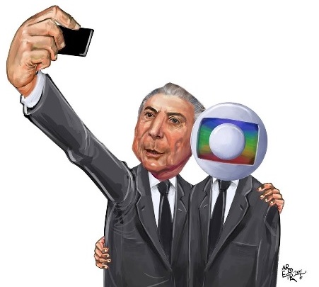 Temer ajudou a engordar os cofres da Globo