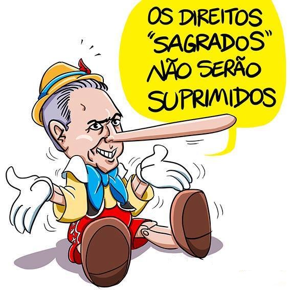 Mais uma MENTIRA do governo Temer