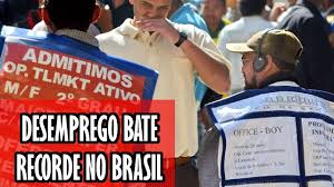 Desemprego bate mais um recorde negativo