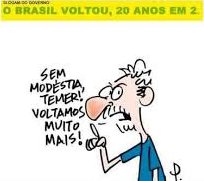 “O Brasil voltou, 20 anos em 2”, diz slogan do governo Temer