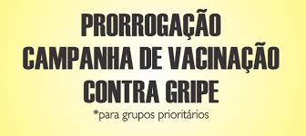 Campanha de vacinação contra a  gripe é prorrogada por mais uma semana