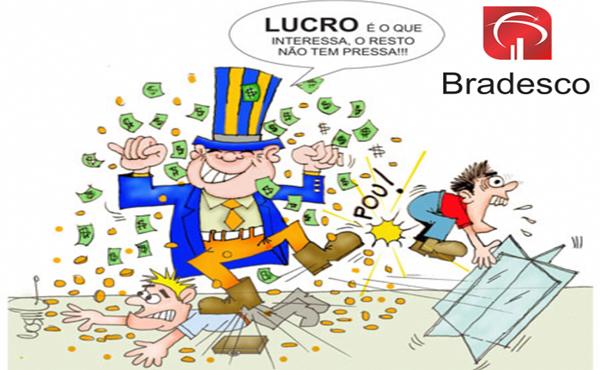 Lucro do Bradesco ultrapassa R$ 10 bilhões no 1º semestre
