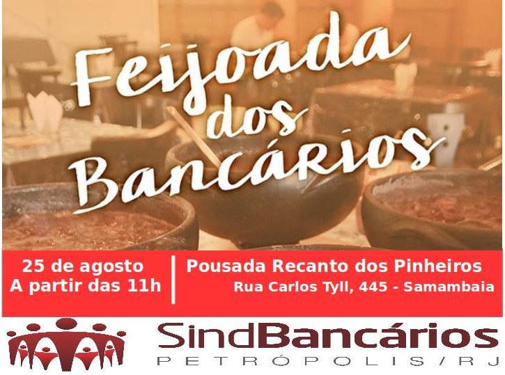 FEIJOADA DO DIA DO BANCÁRIO