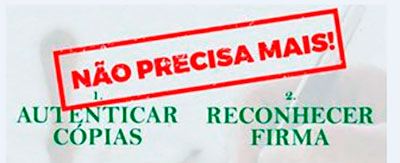 Lei que dispensa autenticar cópias e reconhecer  firma no serviço público já está em vigor