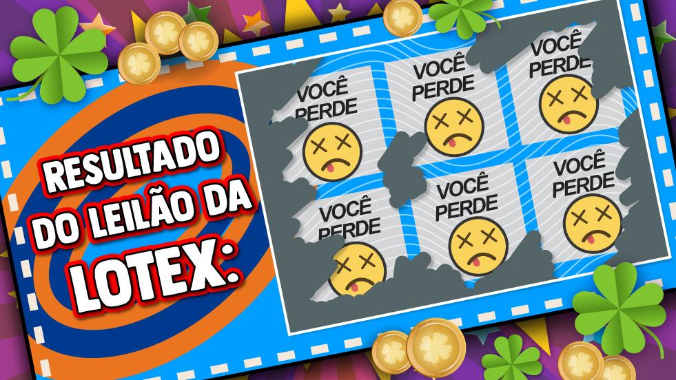 Leilão da Lotex é adiado para o ano que vem
