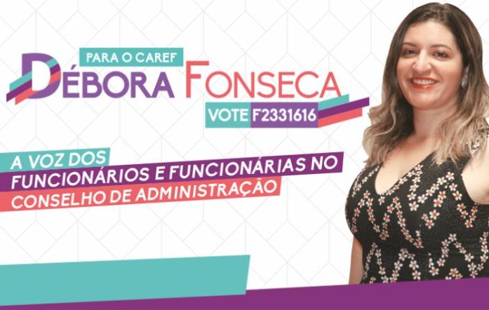 Vote em Débora Fonseca para Caref