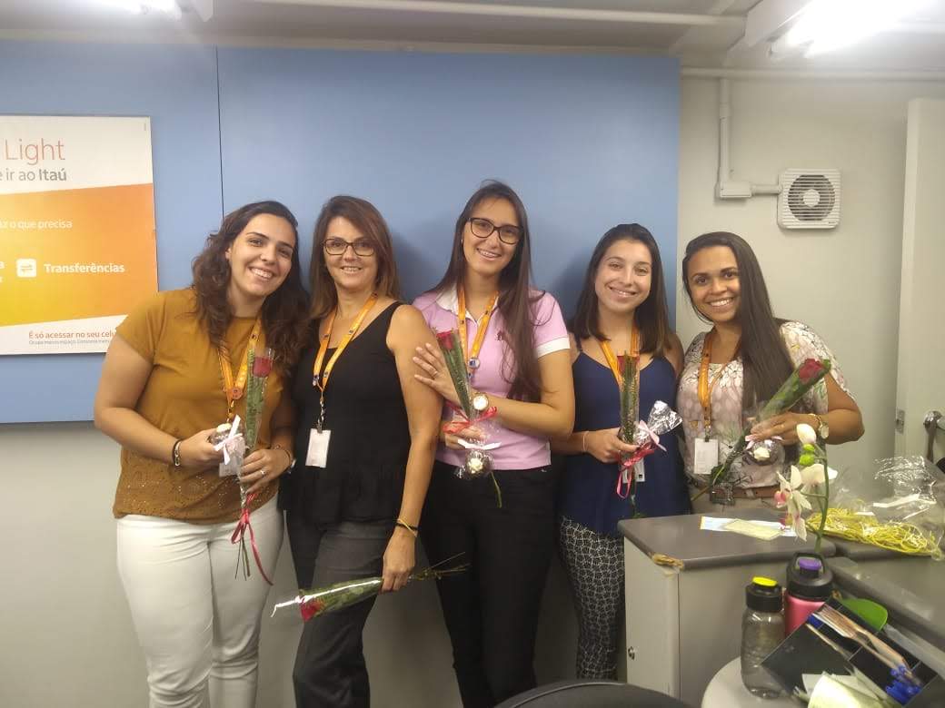 A SEMANA TODA FOI DE HOMENAGEM ÀS MULHERES