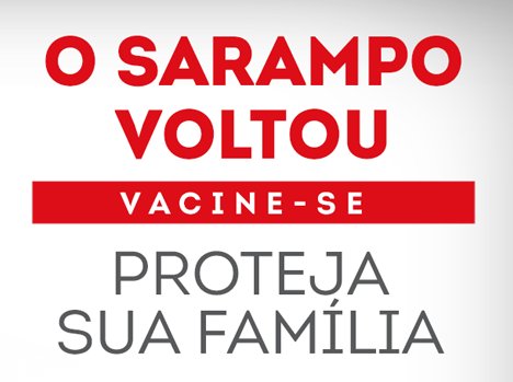Autoridades sanitárias do Rio entram em alerta por surto de sarampo