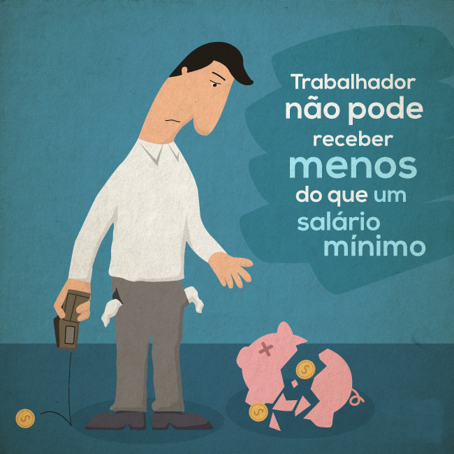 Trabalho intermitente paga menos do que o mínimo