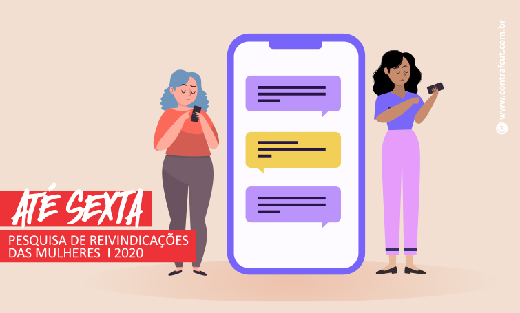 Bancárias respondam a pesquisa sobre Dia Internacional da Mulher