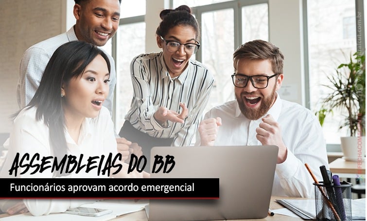 Funcionários do BB aprovam acordo emergencial.