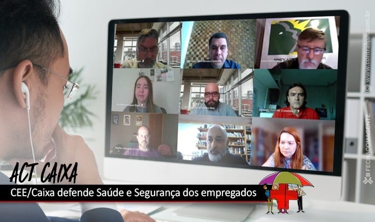 CEE/Caixa cobra melhores condições de trabalho para a saúde dos empregados.