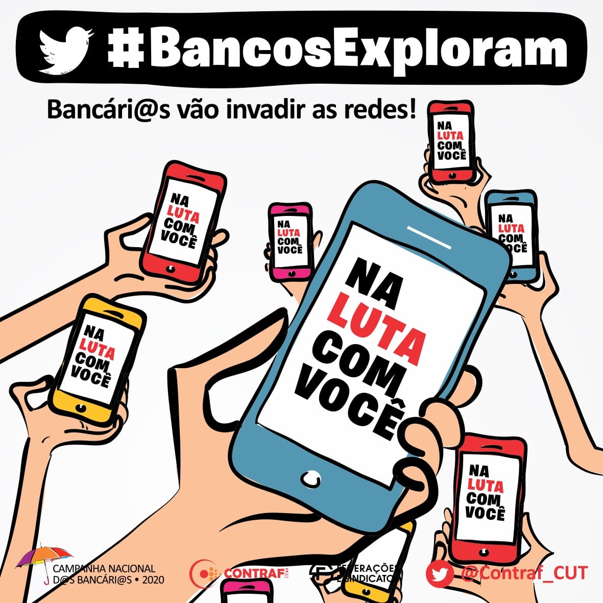 Atenção bancárias e bancários
