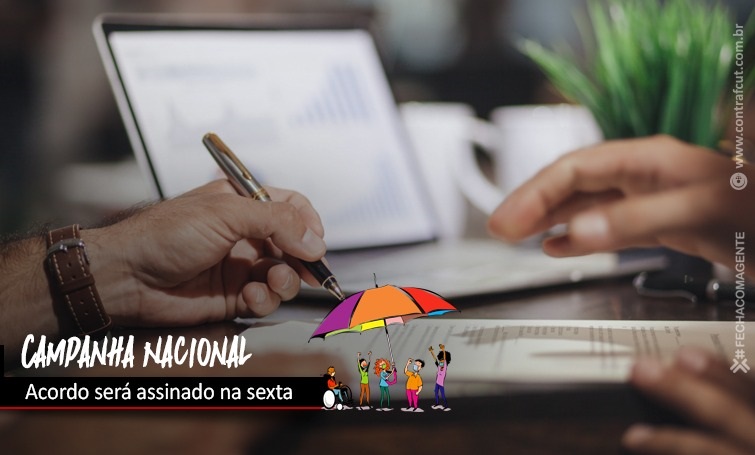 Assinatura do acordo será às 11h
