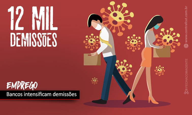 Bancos combinam lucros com demissões