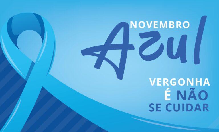 Novembro Azul - Mês de combate ao câncer de próstata