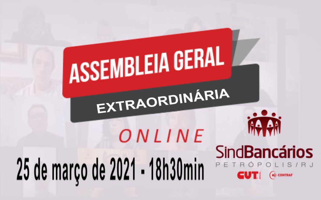 EDITAL ASSEMBLEIA GERAL EXTRAORDINÁRIA