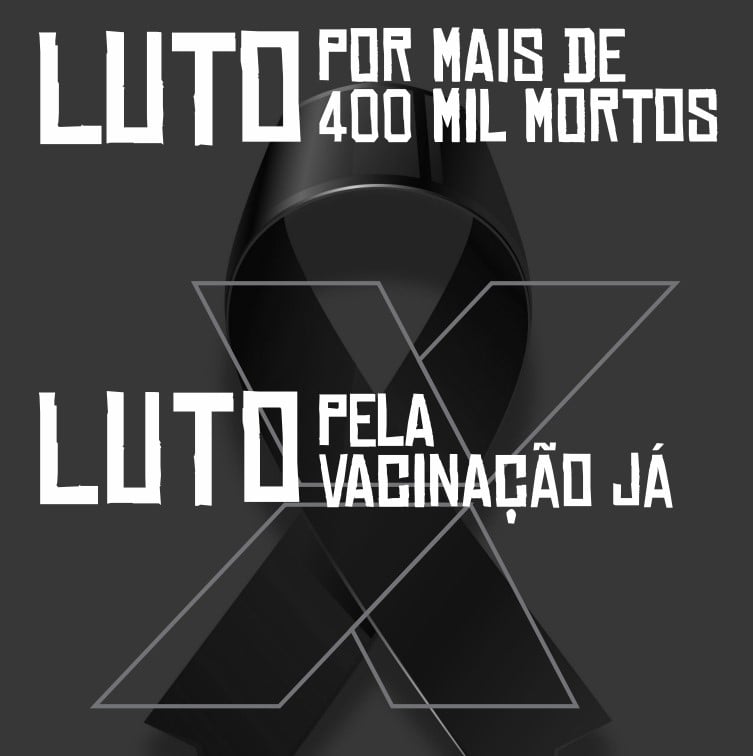 Dia Nacional de Mobilização dos empregados da Caixa em luto pelas vítimas da COVID-19