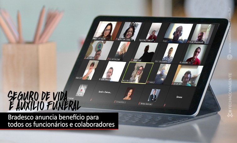 Bradesco anuncia novo seguro de vida para  todos funcionários e aprendizes