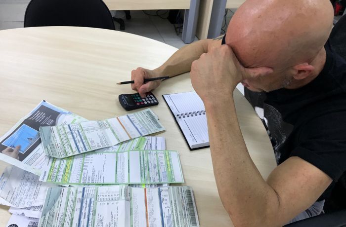 1º semestre termina com 70% das famílias brasileiras endividadas.