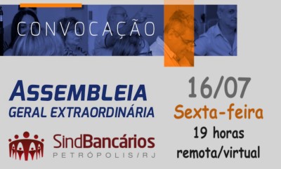 EDITAL ASSEMBLEIA EXTRAORDINÁRIA