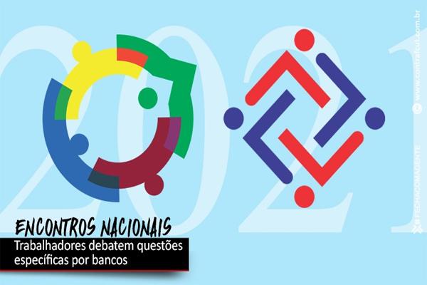 Encontros nacionais por bancos acontecem entre os dias 03 e 08 de agosto