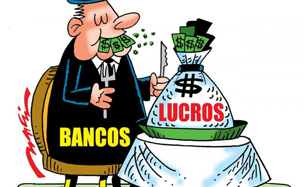 Lucro dos 4 maiores bancos sobe 90% em um ano e é o 3º maior da história