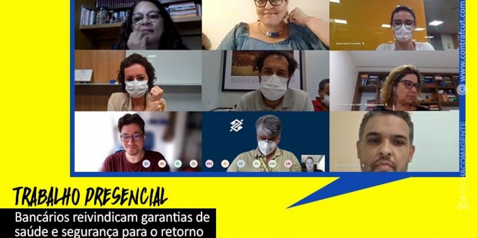 Funcionários do BB reivindicam negociação antes de retorno ao trabalho presencial