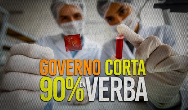 Corte de 90% das verbas da ciência representa o fim da pesquisa no Brasil