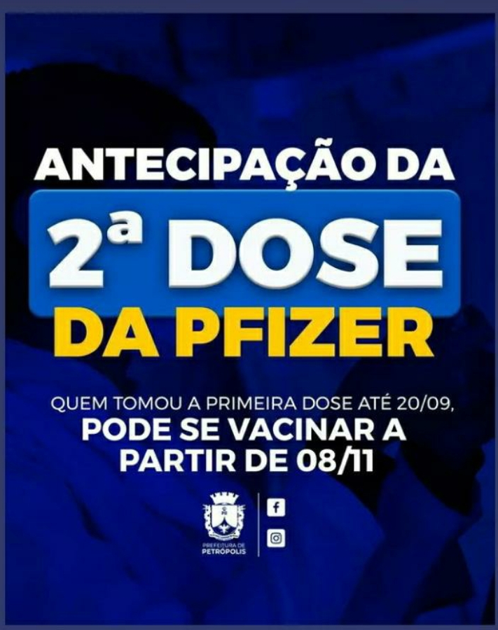 Petrópolis antecipa vacina