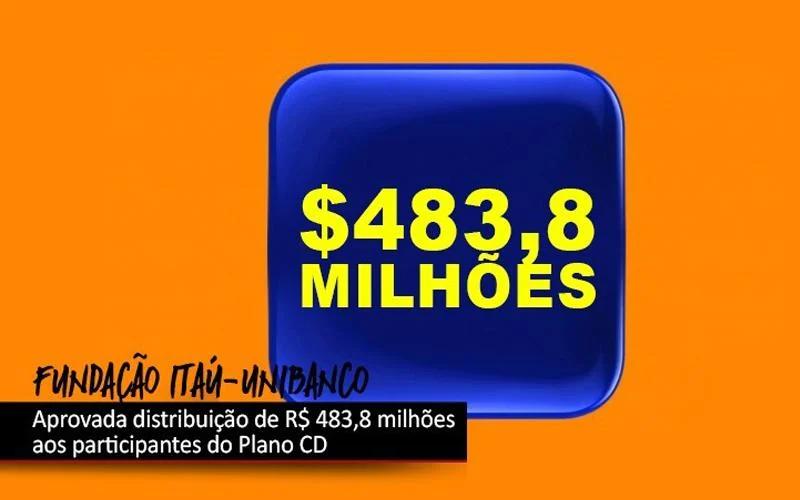 Fundação Itaú: Participantes do Plano CD vão receber R$ 483,8 milhões