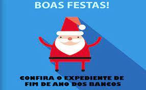 Expediente bancário no final de ano