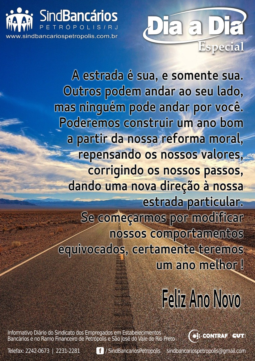 DIA A DIA ESPECIAL DE ANO NOVO