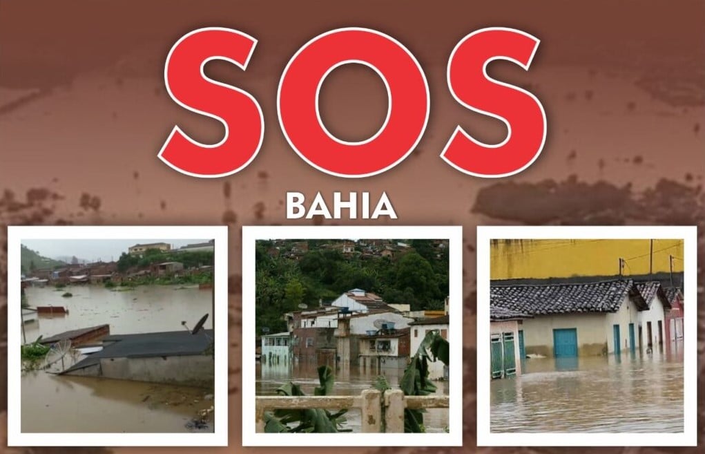 Solidariedade:  Saiba como ajudar as pessoas afetadas pelas chuvas na Bahia
