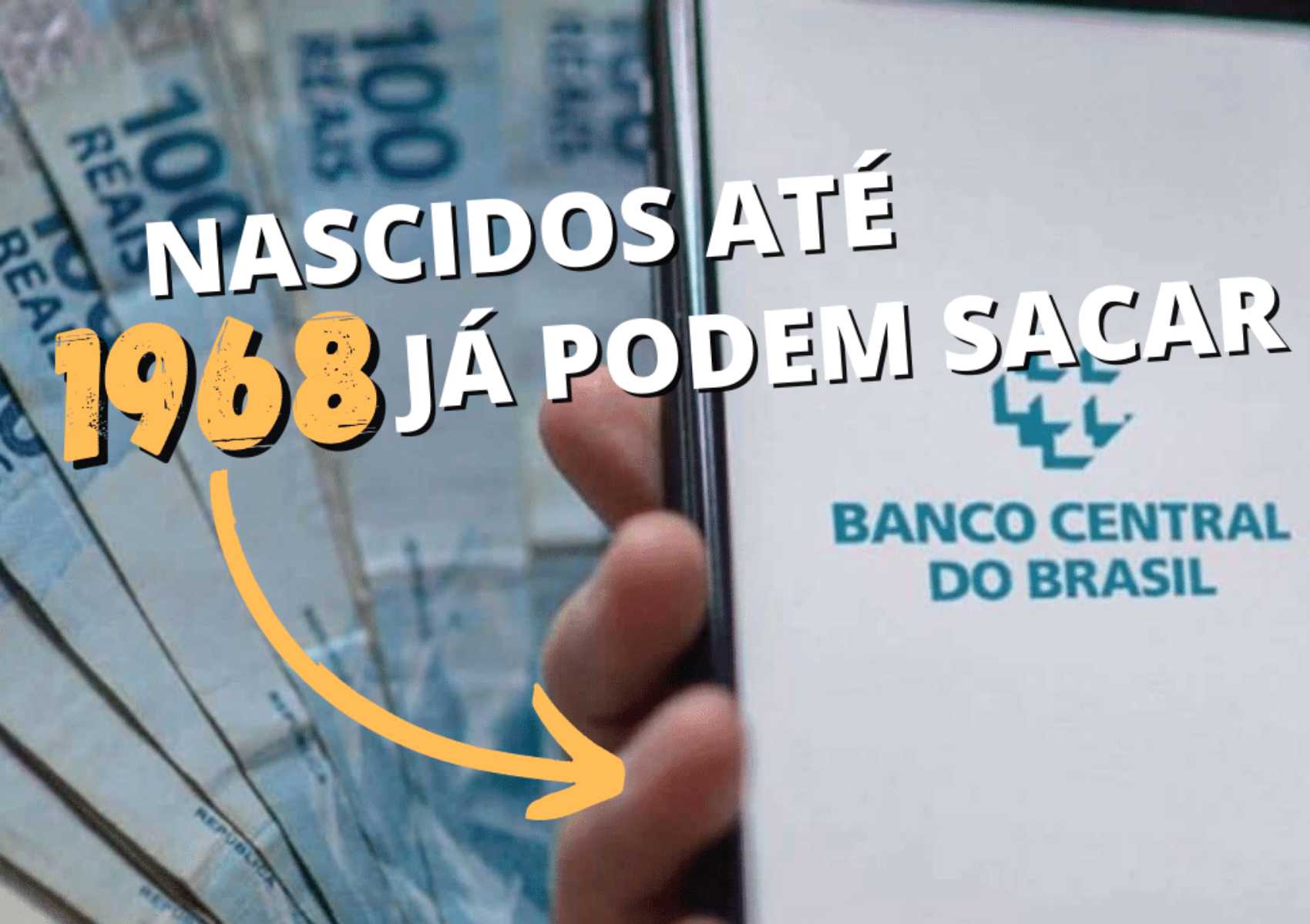 BC: Nascidos até 1968 já podem agendar saque