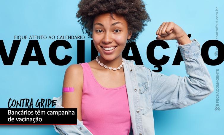 Vacinação antigripe do setor bancário começa dia 25