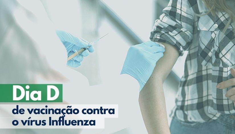 Dia D da campanha de vacinação  contra Influenza acontece neste sábado