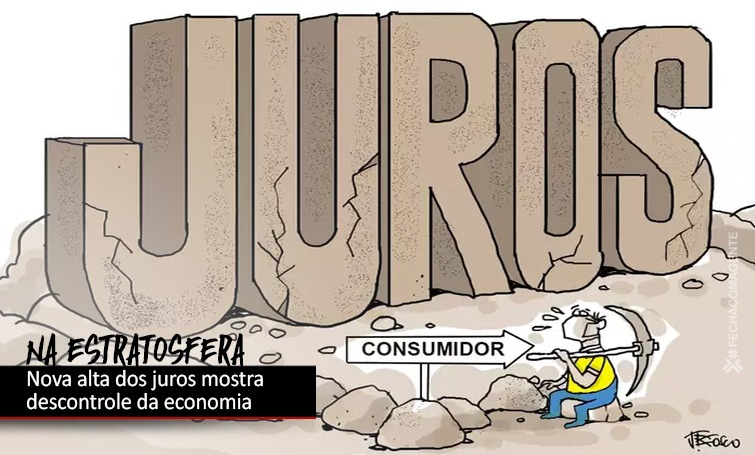 Com inflação sem controle, juros básicos saltam para 12,75%