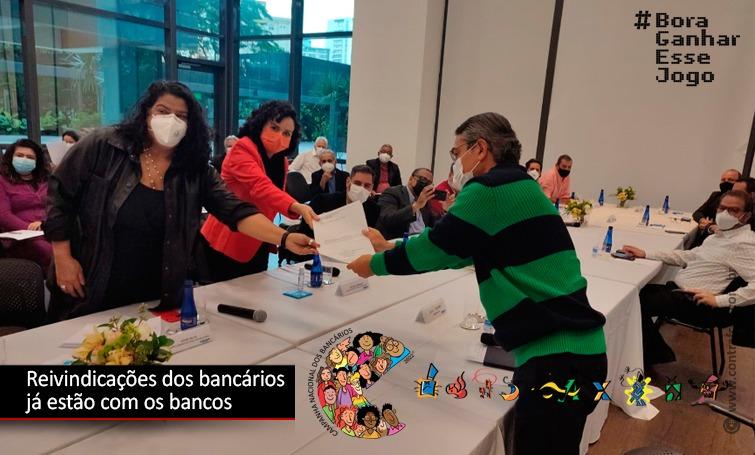 Reivindicações dos bancários foram entregues aos bancos